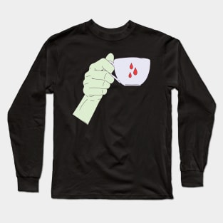 Bloody Tea Long Sleeve T-Shirt